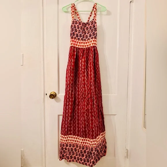 Faherty Women's Gracie Maxi Dress in Bali Bloom - Picture 10 of 16